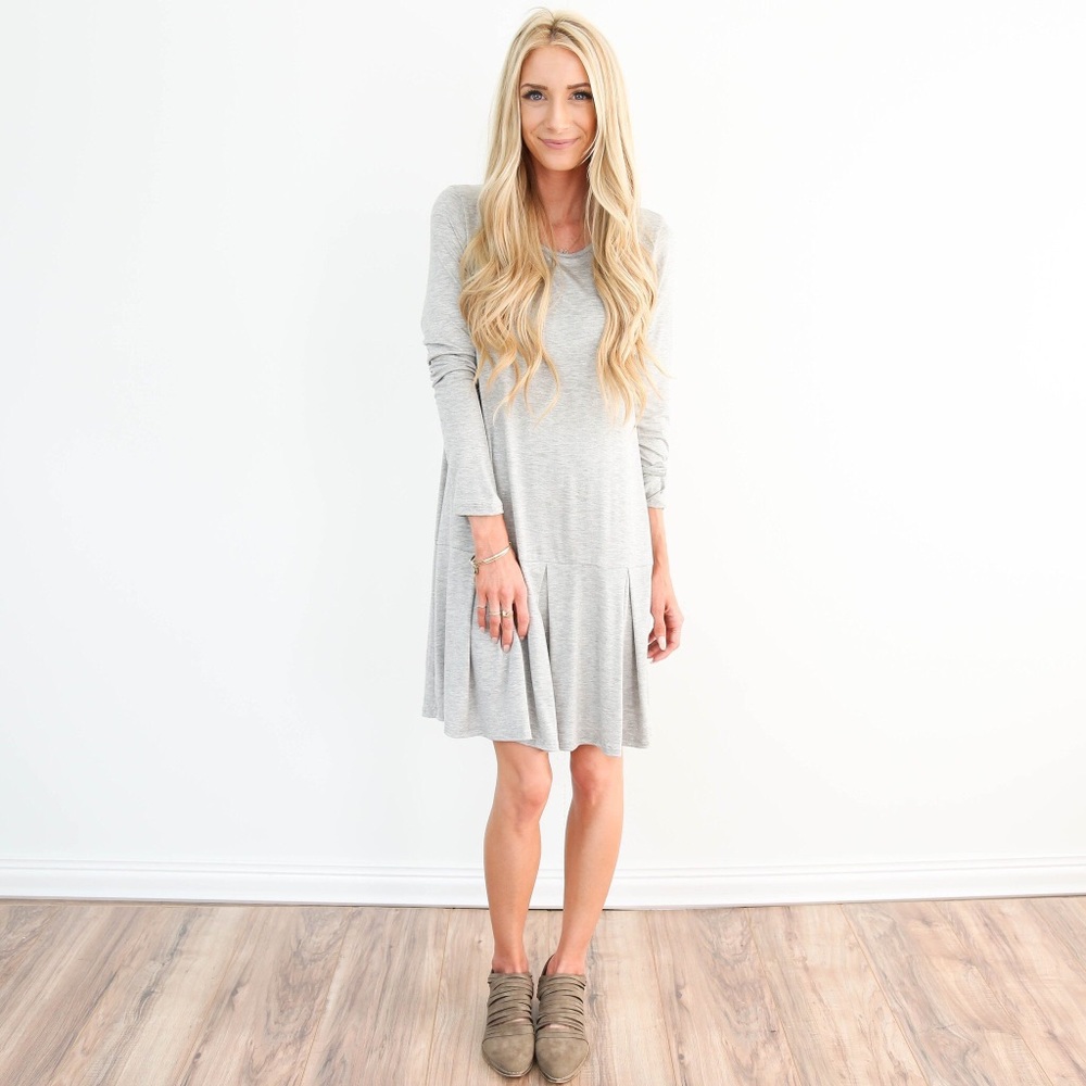 Gray dress